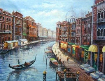 yxj057aB impressionistische Venezia Ölgemälde